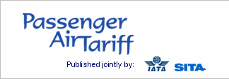 Passenger Air Tariff. Published jointly by SITA and IATA